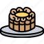 cake, moon, dessert, bakery, festival 
