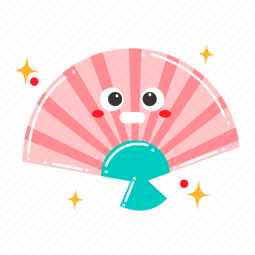 Fan, hand, cool, chinese, china, culture, traditional icon - Download on Iconfinder