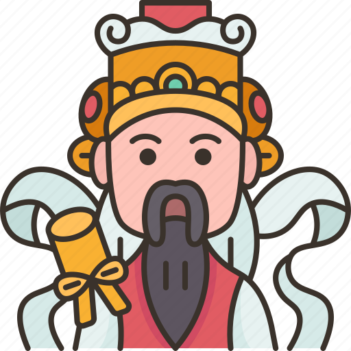 Fu, happiness, god, chinese, legend icon - Download on Iconfinder