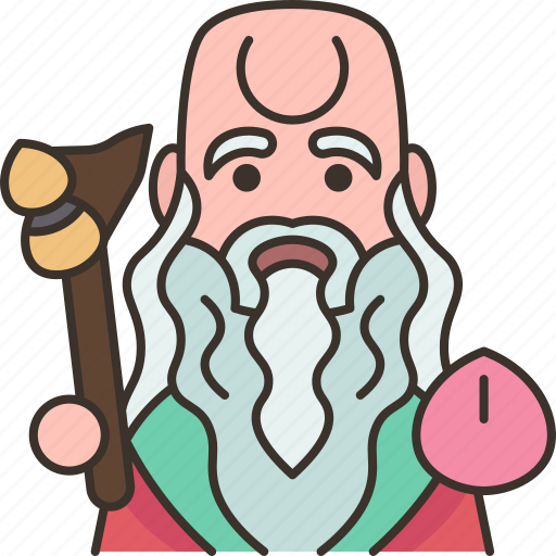 Shou, stellar, god, chinese, mythology icon - Download on Iconfinder