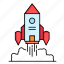 game, launch, rocket, space, spaceship, startup 