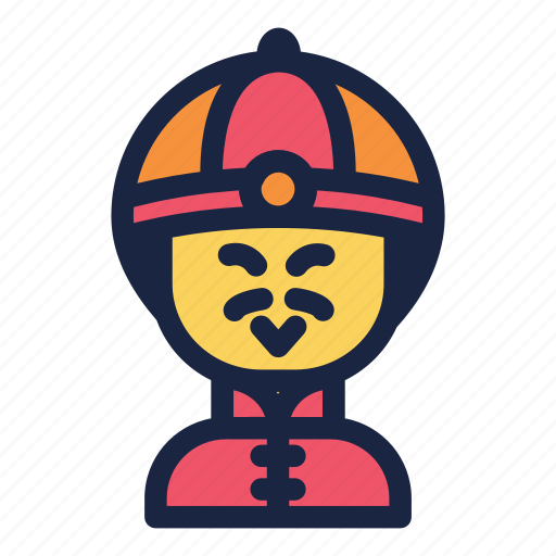 Celebration, chinese, chinese new year, decoration, male, party, people icon - Download on Iconfinder