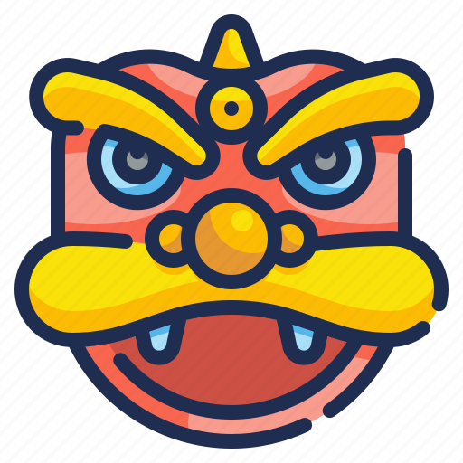 Animals, china, chinese, cultures, dance, festival, lion icon - Download on Iconfinder