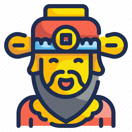 Character, chinese, cultures, god, lucky, religion, tradition icon - Download on Iconfinder