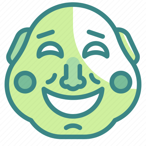 China, chinese, comedy, face, mask, people, smile icon - Download on Iconfinder