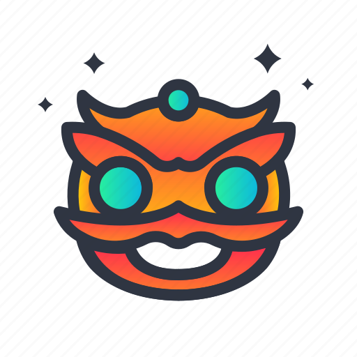 Barongsai, celebration, chinese, dance, festival, lion, party icon - Download on Iconfinder