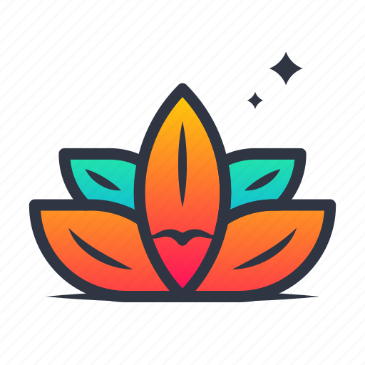 Chinese, floral, flower, leaf, lotus, nature, plant icon - Download on Iconfinder