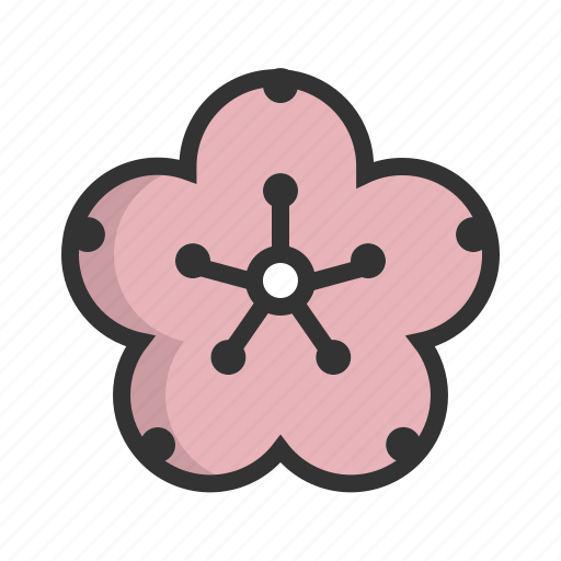 Bloom, blossom, chinese, flower, new year, plant, plum icon - Download on Iconfinder