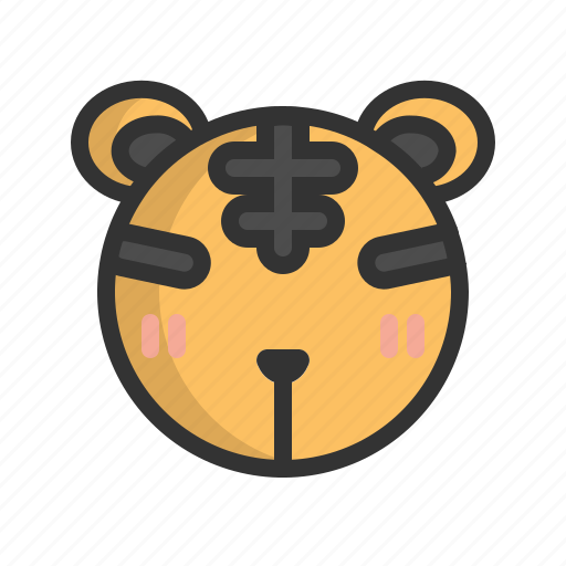 Animal, chinese, new year, tiger, wild, zodiac, zoo icon - Download on Iconfinder