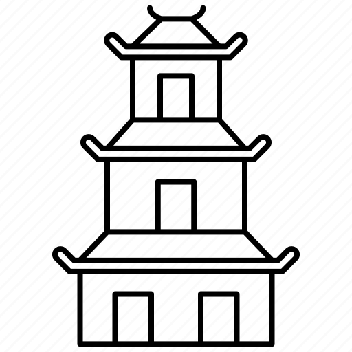 Pagoda, chinese, new year icon - Download on Iconfinder