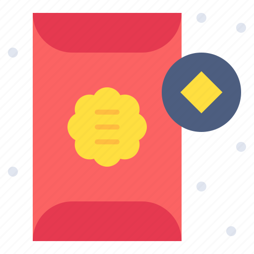 Red, envelope, angpau, chinese, luck icon - Download on Iconfinder
