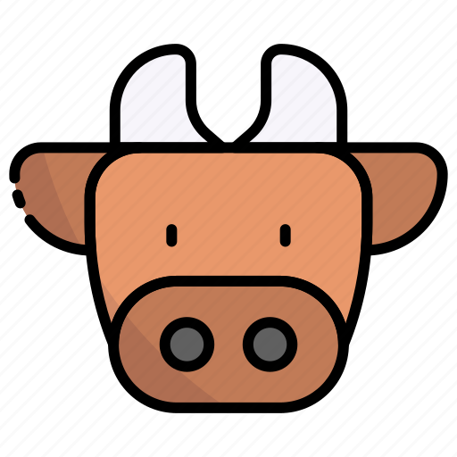 Ox, animal, bull, wildlife, farm, zodiac, chinese icon - Download on Iconfinder