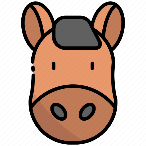 Horse, animal, wildlife, zoo, farm, zodiac, chinese icon - Download on Iconfinder