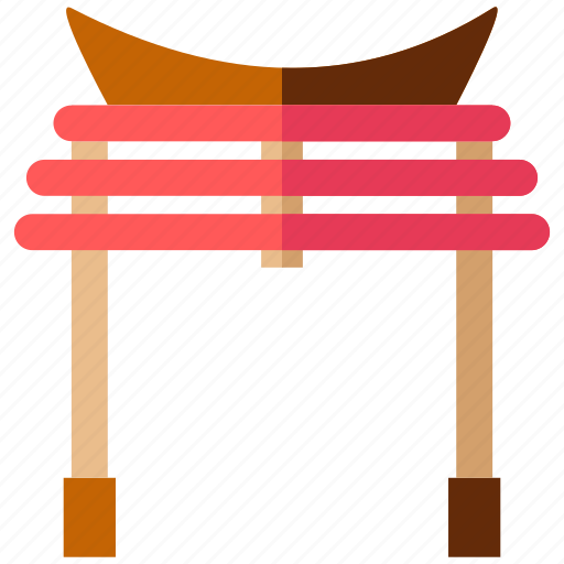 Torii, gate, architecture, building icon - Download on Iconfinder