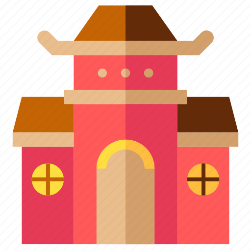 Chinese, temple, traditional, china icon - Download on Iconfinder