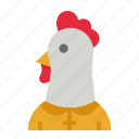 chicken, rooster, chinese, new, year