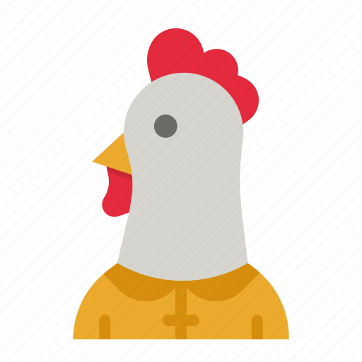 Chicken, rooster, chinese, new, year icon - Download on Iconfinder