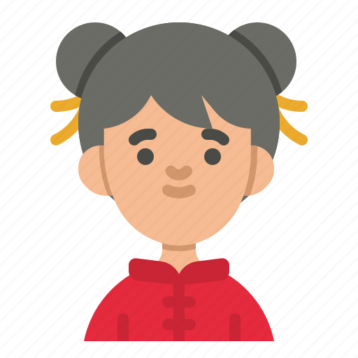 Chinese, girl, cultures, culture, asian icon - Download on Iconfinder