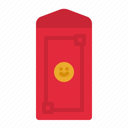 Envelope, red, chinese, new, year icon - Download on Iconfinder