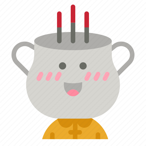 Incense, cultures, pot, new, year icon - Download on Iconfinder
