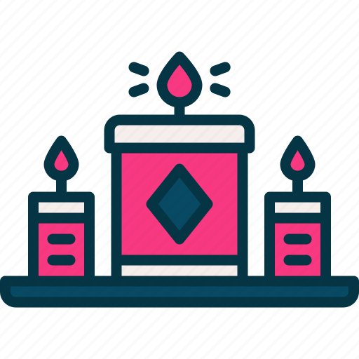 Candle, flame, light, fire, religion icon - Download on Iconfinder