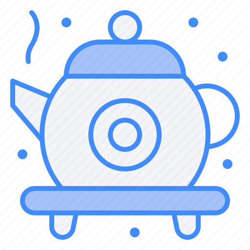 Teapot, hot, drink, tea, kitchen icon - Download on Iconfinder