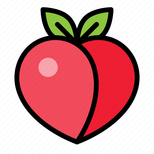 China, food, fruit, peach icon - Download on Iconfinder