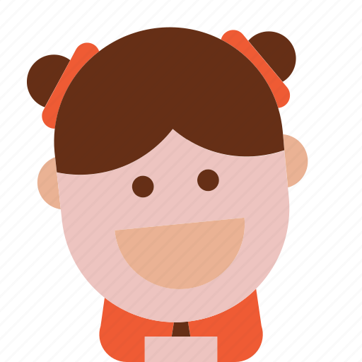 Chinese, cute, girl, newyear icon - Download on Iconfinder