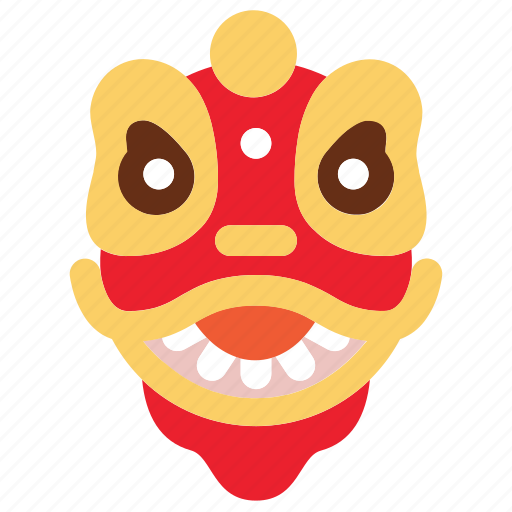 Chinese, cute, lion, newyear icon - Download on Iconfinder