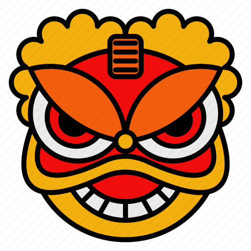 Barongsai, chinese, new, year, lion dance icon - Download on Iconfinder