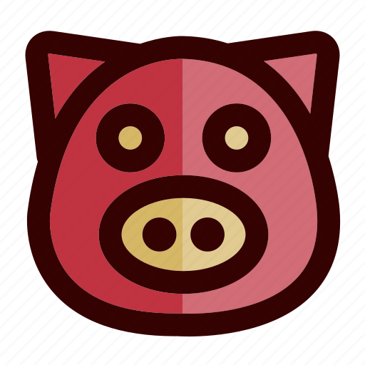 Chinese, chinese new year, farm, lunar, pig, piggy, pork icon - Download on Iconfinder