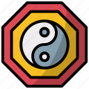 yin, yang, chinese, lunar, yinyang, chinese new year, decoration