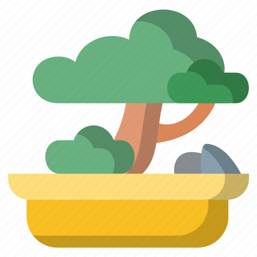 Bonsai, chinese, lunar, china, plant, tree, gardening icon - Download on Iconfinder
