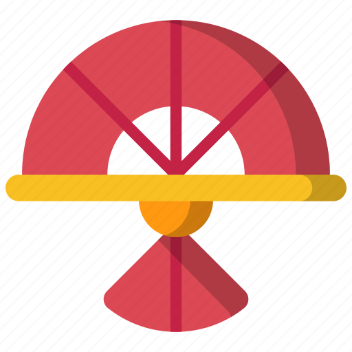 Chinese, fan, lunar, traditional, chinese fan, chinese new year icon - Download on Iconfinder