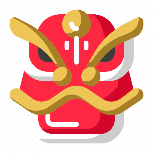 Barong, chinese new year, dragon, mask icon - Download on Iconfinder