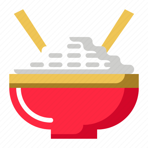 Bowl, chinese, food, rice icon - Download on Iconfinder