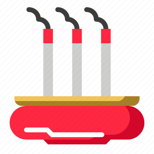 Aromatherapy, chinese new year, incense, sticks icon - Download on Iconfinder