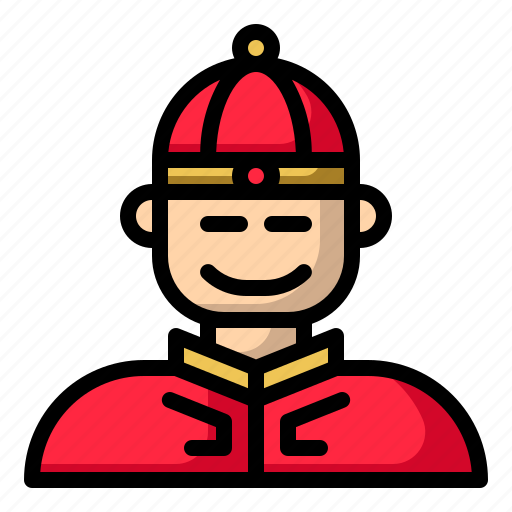 Avatar, chinese, man, person icon - Download on Iconfinder