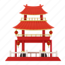 chinese, temple, architecture, building, year, imlek, lunar