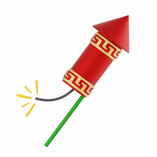 Chinese, rocket, celebration, launch, decoration, party icon - Download on Iconfinder