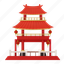 chinese, temple, architecture, building, year, imlek, lunar 