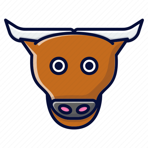 Agriculture, bull, farm, ox icon - Download on Iconfinder