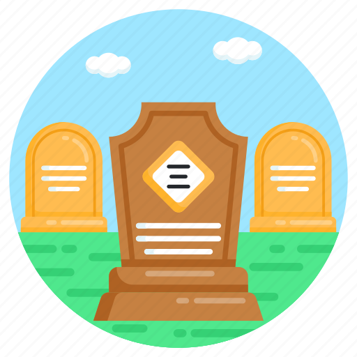 Tombstones, tombs, graveyards, graves, rip icon - Download on Iconfinder