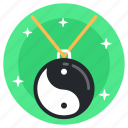yin yang locket, yin yang pendant, ornament, jewelry, traditional ornament