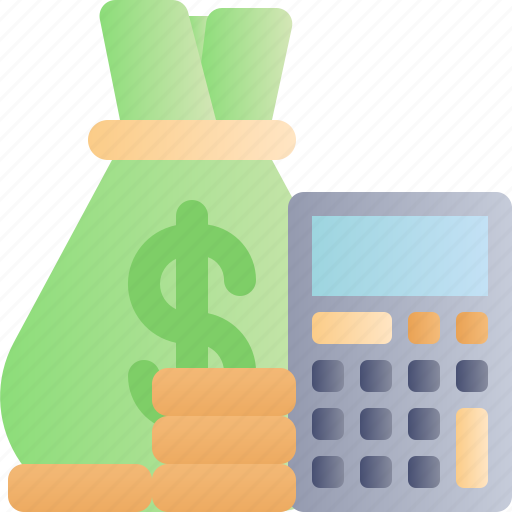 Banking, finance, money, business, fund, moneybag, calculator icon - Download on Iconfinder