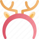 christmas, xmas, holiday, deer, headband, reindeer, accessories