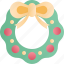 christmas, xmas, holiday, wreaths, flower, decoration, ornament 