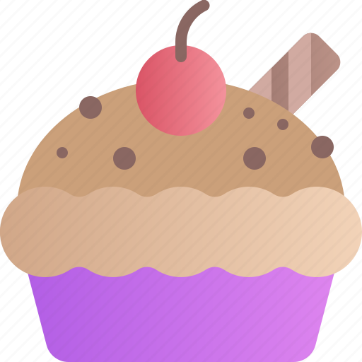 New year, party, celebration, cupcake, dessert, cake, sweet icon - Download on Iconfinder
