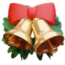 christmas, bells, decoration, festive, holiday