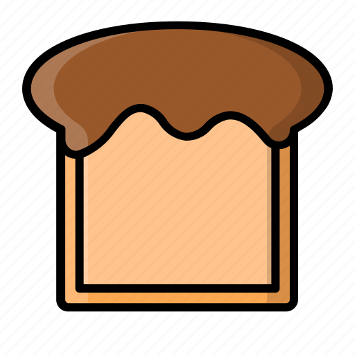 Bread, brown, chocolate, cocoa, delicious, dessert, sweet icon - Download on Iconfinder